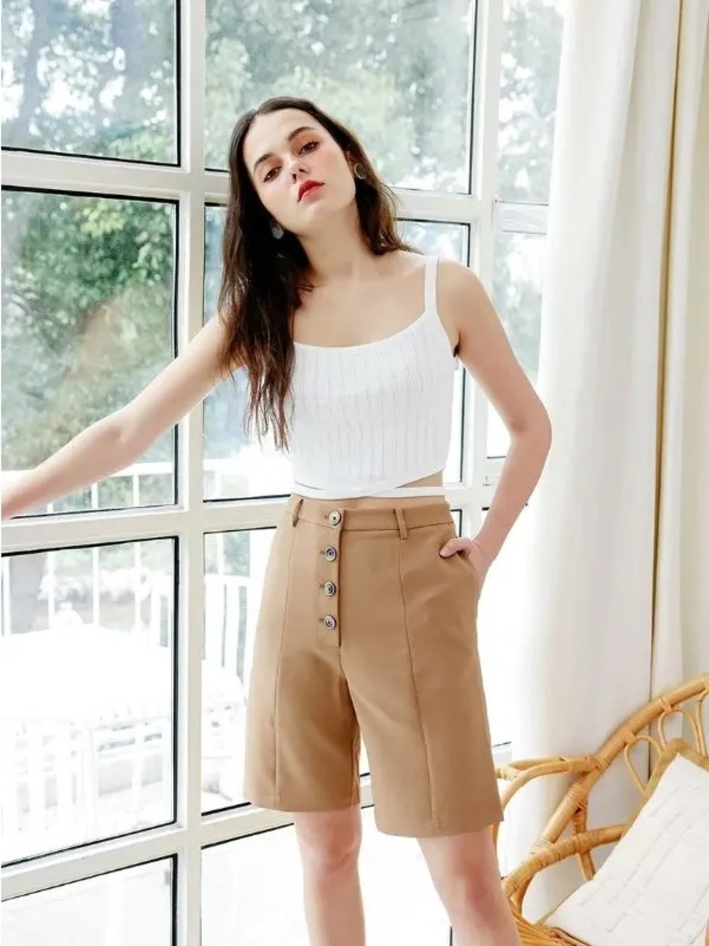 Petite Studio Pointelle Brynn Tank